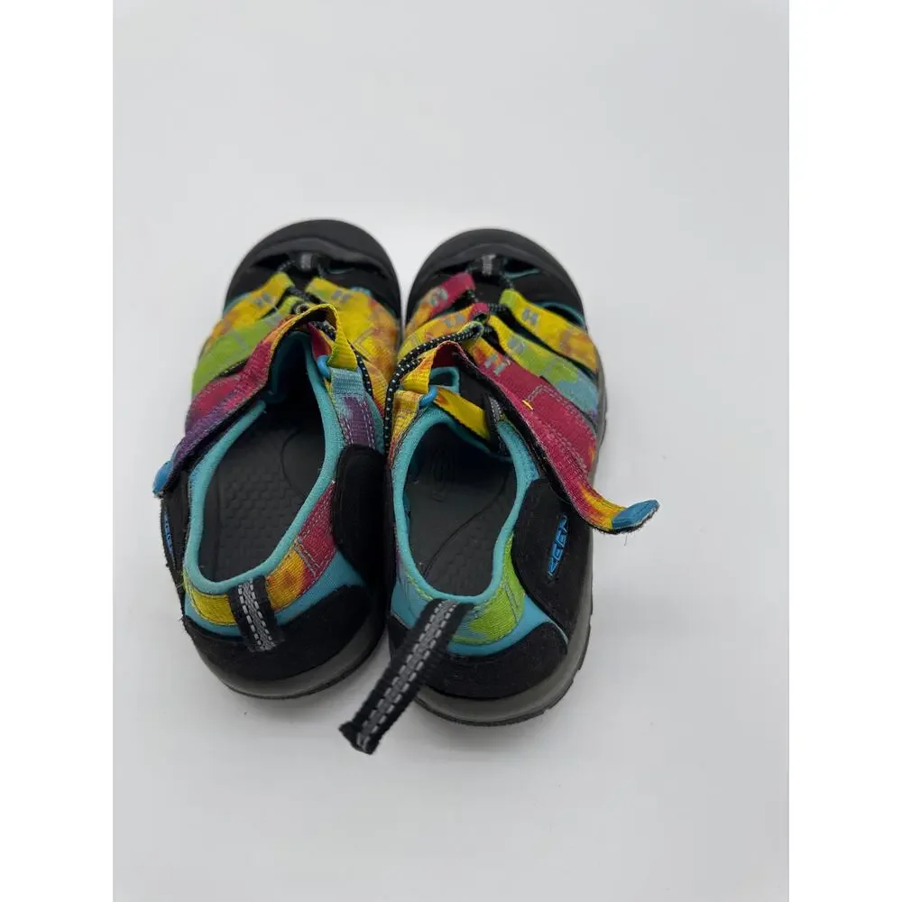 Keen Newport H2 Slip On Outdoor Water Shoes Sandals Rainbow Kids‎ Unisex Size 4